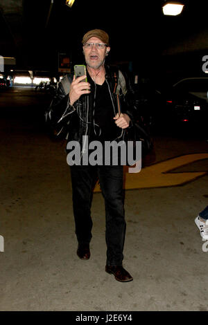 Michael Rooker arriving at Los Angeles International Airport in Los ...