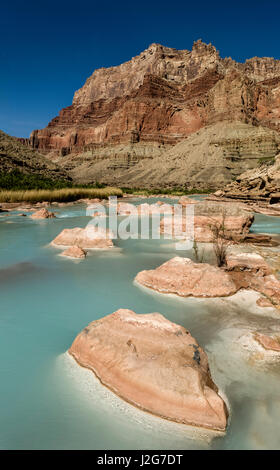Little Colorado River intersection with the Colorado River. Calcium ...