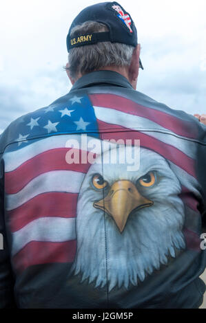 USA, Florida, Leesburg, WW II military airplanes Stock Photo