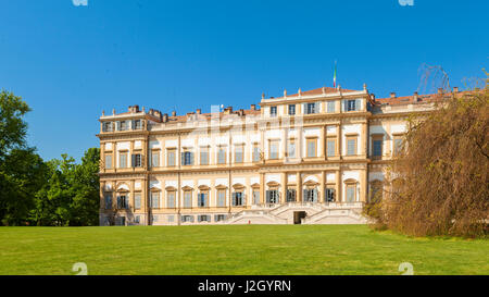 amazing royal villa in the city of monza Stock Photo