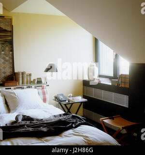 Contemporary bedroom. Stock Photo
