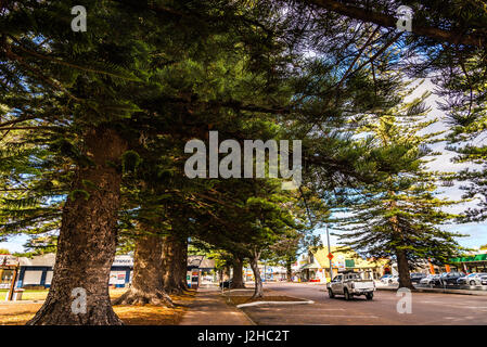 Street in Esperance, Western Australia. Stock Photo