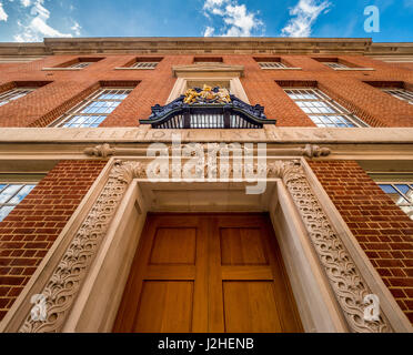 Grade II Listed former telephone exchange building, Sloane Square, London, UK. Stock Photo