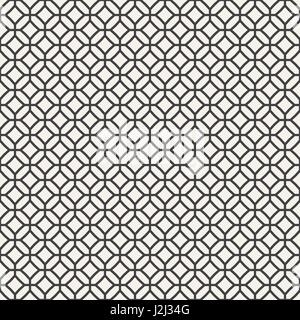 Seamless pattern. Abstract geometrical background. Modern stylish texture with intersecting polygons. Regularly repeating rhombuses, hexagons. Vector  Stock Vector
