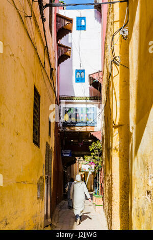 Old town medina. Meknes, Morocco, North Africa Stock Photo