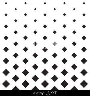 Square Shape halftone pattern background Stock Vector