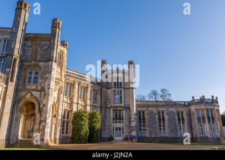 Highcliffe Castle in England UK. Stock Photo