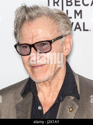 New York, USA. 28th April, 2017. Harvey Keitel attends the 2017 Tribeca Film Festival - 'Reservoir Dogs' 25th Anniversary Screening at The Beacon Theatre Credit: Ovidiu Hrubaru/Alamy Live News Stock Photo