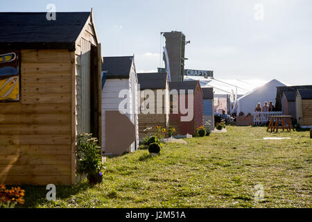 Laverstoke Park Farm, Overton, Basingstoke, Hampshire, United Kingdom. 26 August 2016. Shed club at Radio 2 breakfast show DJ, Chris Evans' Car Fest South 2016 - Car, Food, Family and Music Festival for BBC Children in Need. © Will Bailey / Alamy Stock Photo