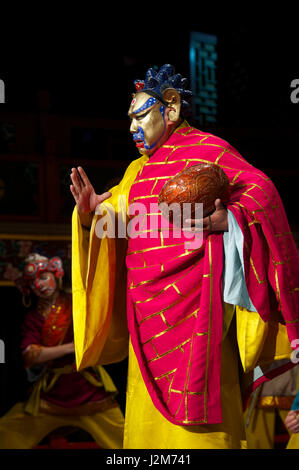 China, Beijing, Xuanwu District, Huguang Guild Hall, traditional Beijing Opera Stock Photo