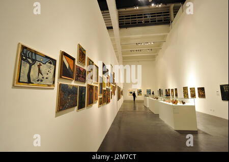 China, Beijing, Ullen's Contemporary art Center in the 798 Factory at Dashanzi in the Chaoyang district Stock Photo