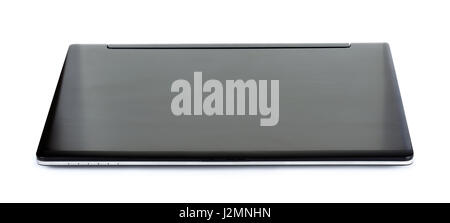 Laptop isolated on the white background . Stock Photo