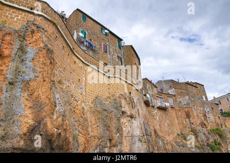 View of Civita Castellana. Lazio. Italy. Stock Photo