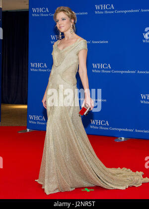 CNN Correspondent Michelle Kosinski arrives for the 2017 White House ...