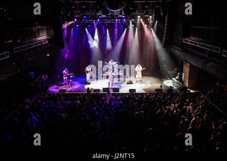Las Vegas, NV, USA. 29th Apr, 2017. Spawnbreezie in concert at Brooklyn Bowl in Las Vegas, Nevada on April 29, 2017. Credit: Gdp Photos/Media Punch/Alamy Live News Stock Photo