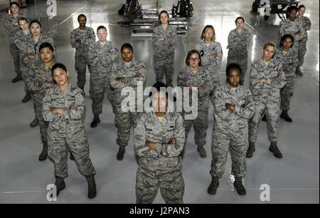 Airmen from the 57th Maintenance Group, Lightning Aircraft Maintenance ...