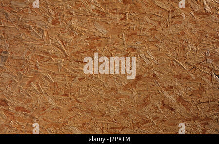 OSB plywood board, wood background and texture Stock Photo