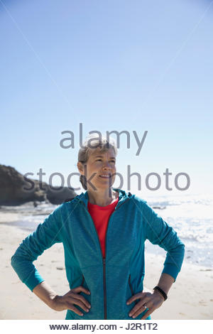 Female hands on sunny sky background Stock Photo - Alamy