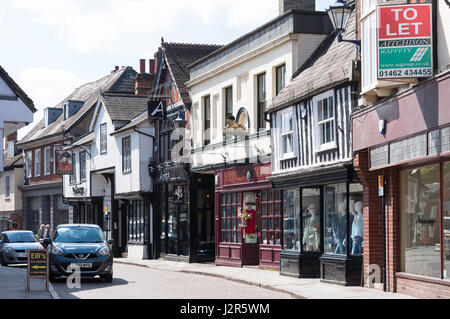 Bucklersbury, Hitchin, Hertfordshire, England, United Kingdom Stock Photo