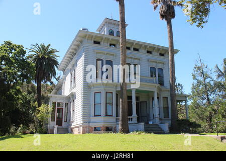 Stretzel-Muir House, home of John Muir, built 1883, Martinez, California Stock Photo