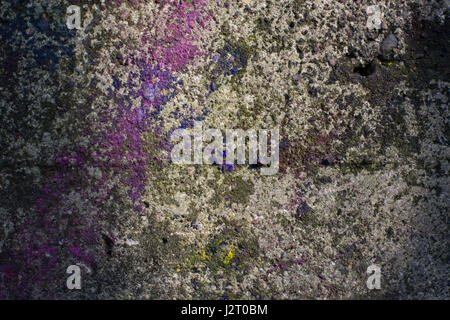 Colorful concrete, violet. Wall  background vintage Stock Photo