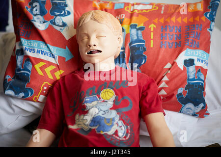 Training ward at Salford university maternity unit. Stock Photo