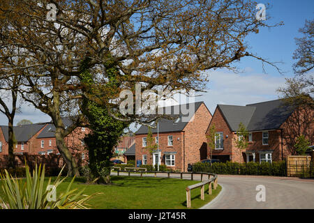 DAVID WILSON HOMES  Bollin Park site in Wilmslow in Cheshire, England, Stock Photo