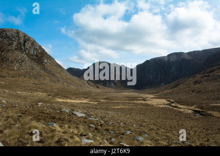 The Poisoned GlenDunlewey Gweedore  Donegal Ireland Europe Stock Photo