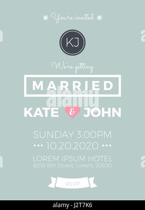 Simple pattern invitation card template elegant background vintage ...