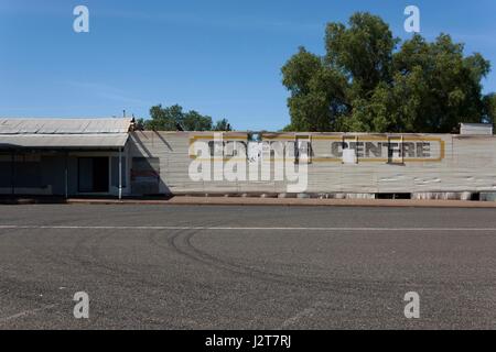 Old abandoned picture theatre, Norseman  Western Australia Stock Photo