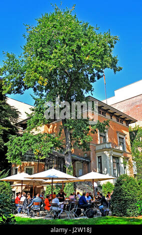 Cafe Wintergarten in the Literaturhaus on Fasanenstrasse near Kurfurstendamm Berlin Germany Stock Photo