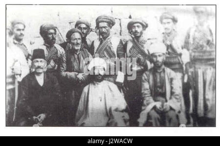 Abdul Salam Barzani 1908 Stock Photo