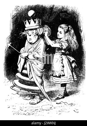 Through the Looking-Glass, and What Alice Found There (1871) is a novel