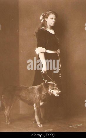 Archduchess Maria Antonia of Austria, Princess of Tuscany (1899-1977) Stock Photo