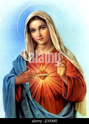 Blessed Virgin Mary Stock Photo