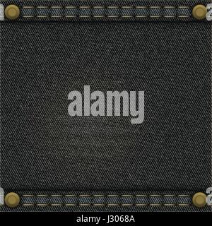 Denim brown texture Stock Vector