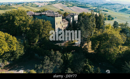 Felino castle, Parma, Emilia Romagna, Italy Stock Photo