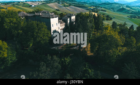 Felino castle, Parma, Emilia Romagna, Italy Stock Photo