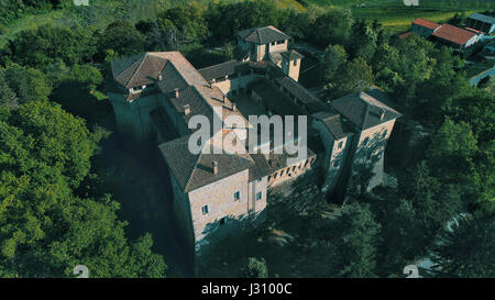 Felino castle, Parma, Emilia Romagna, Italy Stock Photo