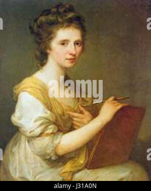 Angelica Kauffmann by Angelica Kauffmann 03 Stock Photo