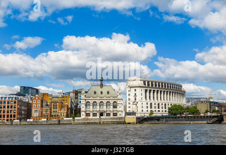 Iconic buildings Carmelite House, 60 Victoria Embankment and Unilever ...