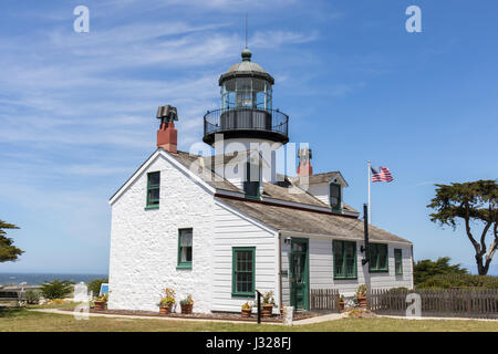 Point Pinos Lighthouse. Stock Photo