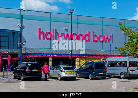 Hollywood Bowl, bowling alley, at Stevenage Leisure Park, Hertfordshire ...