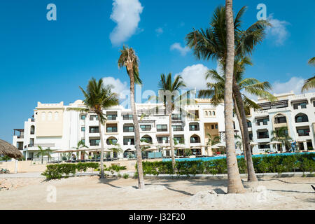 Hotel Al Fanar, Salalah, Dhofar Governorate, Oman Stock Photo