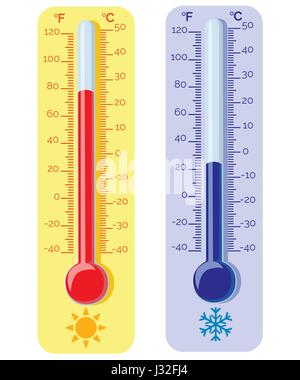 https://l450v.alamy.com/450v/j32fj4/thermometer-equipment-showing-hot-or-cold-weather-celsius-and-fahrenheit-j32fj4.jpg