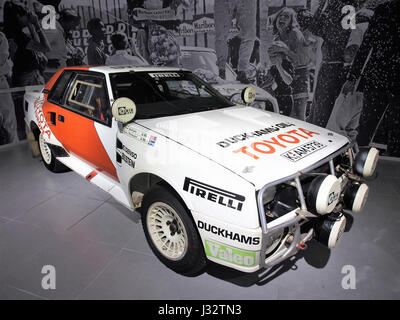 Toyota Celica Group B Historic Rally Car At Oulton Park Motor Racing ...