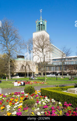 Newcastle Civic Centre, Newcastle upon Tyne, England. UK Stock Photo