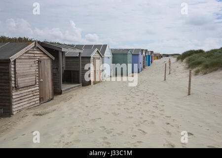 Unspoilt sandy beach of West Wittering on the Manhood Peninsula in the Chichester district of West Sussex, England UK Stock Photo
