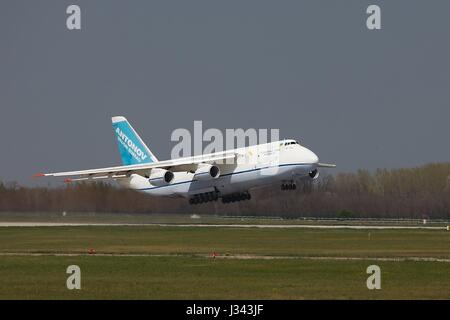 An-124 Taking Off Stock Photo