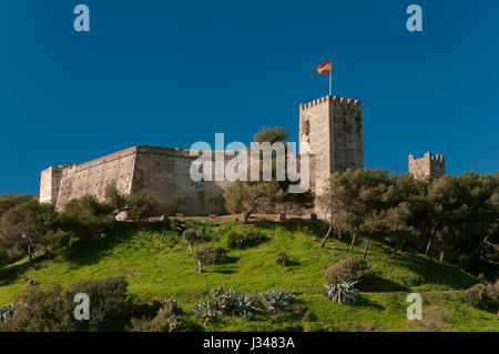 Castle of Sohail (10th century), Fuengirola, Malaga province, Region of Andalusia, Spain, Europe Stock Photo